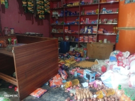 ব্যবসা প্রতিষ্ঠানে হামলা লুটপাট ও ভাঙচুরের আভিযোগ